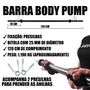 Kit Body Pump - Barra + 20 kg de Anilhas Emborrachadas