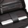 Mochila para Notebook em Couro Preto