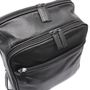 Mochila para Notebook em Couro Preto