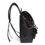 Mochila Porta Notebook Masculina Em Couro Preto