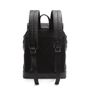 Mochila Porta Notebook Masculina Em Couro Preto