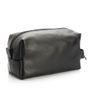 Necessaire Masculina Em Couro Preto