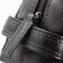 Necessaire Masculina Em Couro Preto