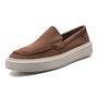 SAPATO MOCASSIM MASCULINO CASUAL EM COURO MARROM