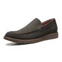 SAPATO MOCASSIM MASCULINO CASUAL EM COURO CINZA