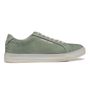 TÊNIS MASCULINO CASUAL EM COURO VERDE COM CONFORTO
