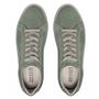 TÊNIS MASCULINO CASUAL EM COURO VERDE COM CONFORTO