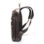 Mochila para Notebook em Couro Café