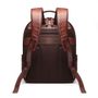 Mochila para Notebook em Couro Conhaque