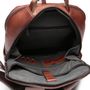Mochila para Notebook em Couro Conhaque