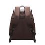 Mochila Em Couro E Nylon Com Porta Notebook De Até 14,5"