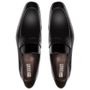 Sapato Penny Loafer Masculino Social Em Couro Preto