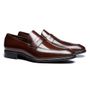 Sapato Penny Loafer Masculino Social Em Couro Marrom