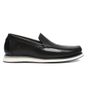 Sapato Mocassim Masculino Casual Em Couro Preto