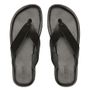 CHINELO MASCULINO CASUAL EM COURO PRETO