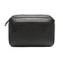 Necessaire Masculina Em Couro Preto