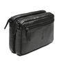 Necessaire Masculina Em Couro Preto