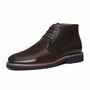 BOTA DERBY MASCULINA CASUAL EM COURO MARROM 