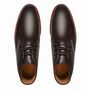 BOTA DERBY MASCULINA CASUAL EM COURO MARROM 