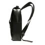 MOCHILA PORTA NOTEBOOK MASCULINA EM COURO PRETO 