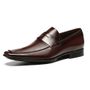 Sapato Loafer Masculino Social Em Couro Brown 