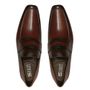 Sapato Loafer Masculino Social Em Couro Brown 