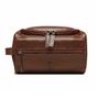 NECESSAIRE MASCULINA EM COURO MARROM 