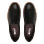 SLIP-ON MASCULINO CASUAL EM COURO PRETO 