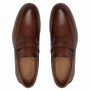 SAPATO LOAFER MASCULINO CASUAL EM COURO MARROM 