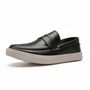 SAPATO LOAFER MASCULINO CASUAL EM COURO PRETO