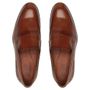 SAPATO LOAFER MASCULINO SOCIAL EM COURO MARROM COM CONFORTO