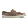 SAPATO DOCKSIDE MASCULINO CASUAL EM COURO CINZA
