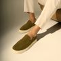 SAPATO MOCASSIM MASCULINO CASUAL EM COURO MARROM COM CONFORTO