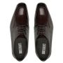 SAPATO DERBY MASCULINO SOCIAL EM COURO MARROM