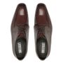 SAPATO DERBY MASCULINO SOCIAL EM COURO MARROM