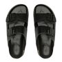 SANDÁLIA MASCULINA CASUAL EM COURO PRETO