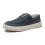 SAPATO DOCKSIDE MASCULINO CASUAL EM COURO AZUL