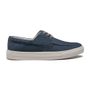 SAPATO DOCKSIDE MASCULINO CASUAL EM COURO AZUL