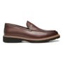 SAPATO MOCASSIM MASCULINO CASUAL EM COURO MARROM