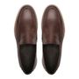 SAPATO MOCASSIM MASCULINO CASUAL EM COURO MARROM