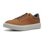TÊNIS MASCULINO CASUAL EM COURO MARROM