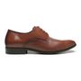SAPATO DERBY MASCULINO SOCIAL EM COURO MARROM