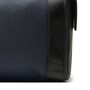 NECESSAIRE MASCULINA EM NYLON E COURO AZUL