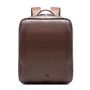 MOCHILA PORTA NOTEBOOK MASCULINA EM COURO MARROM