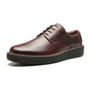 SAPATO DERBY MASCULINO CASUAL EM COURO MARROM