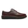 SAPATO DERBY MASCULINO CASUAL EM COURO MARROM