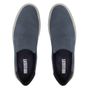 SLIP-ON MASCULINO CASUAL EM COURO AZUL