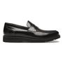 SAPATO LOAFER MASCULINO SOCIAL EM COURO PRETO COM CONFORTO