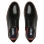 SAPATO DERBY MASCULINO CASUAL EM COURO PRETO