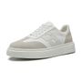 TÊNIS MASCULINO CASUAL EM COURO BRANCO COM CONFORTO